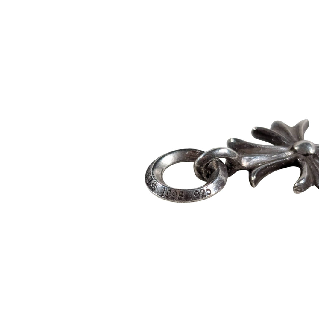 Chrome Hearts Silver Cross Pendant Authenticated Designer