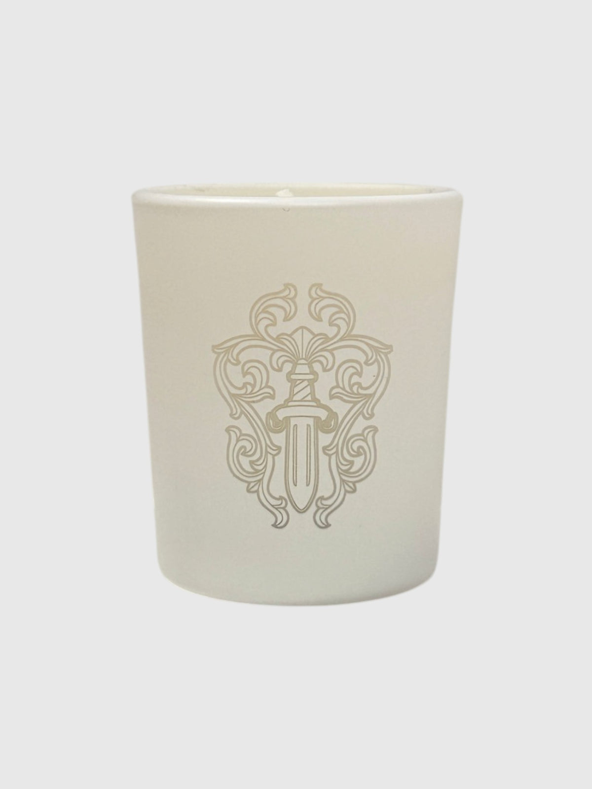 Dagger Filigree Chrome Hearts White Scented Candle