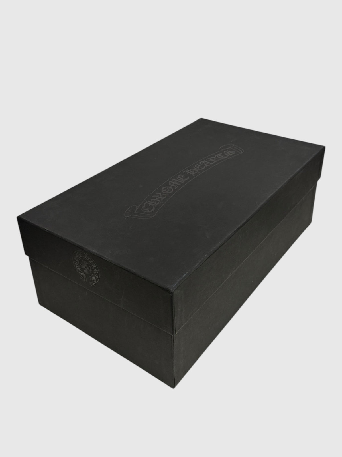 Italian Made Chrome Hearts Dagger Slippers Navy Corduroy