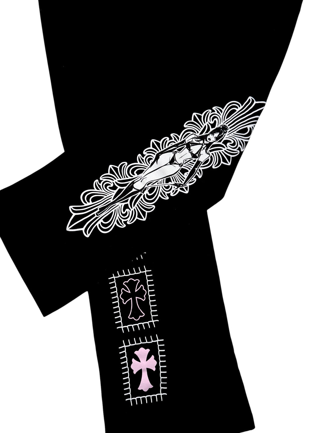 Chrome Hearts Deadly Doll Flare Sweatpants Verified YP Collective