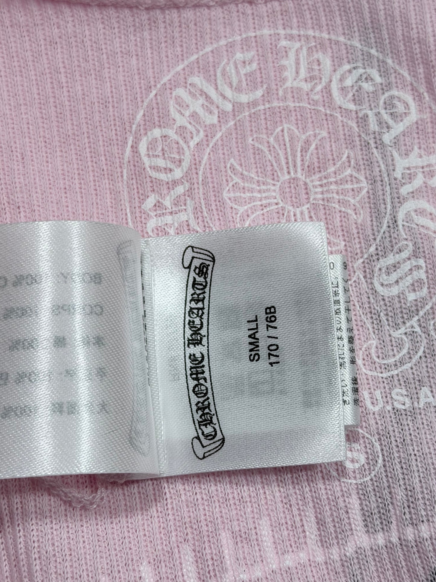 Chrome Hearts Pink Deadly Doll Tank Top Archival