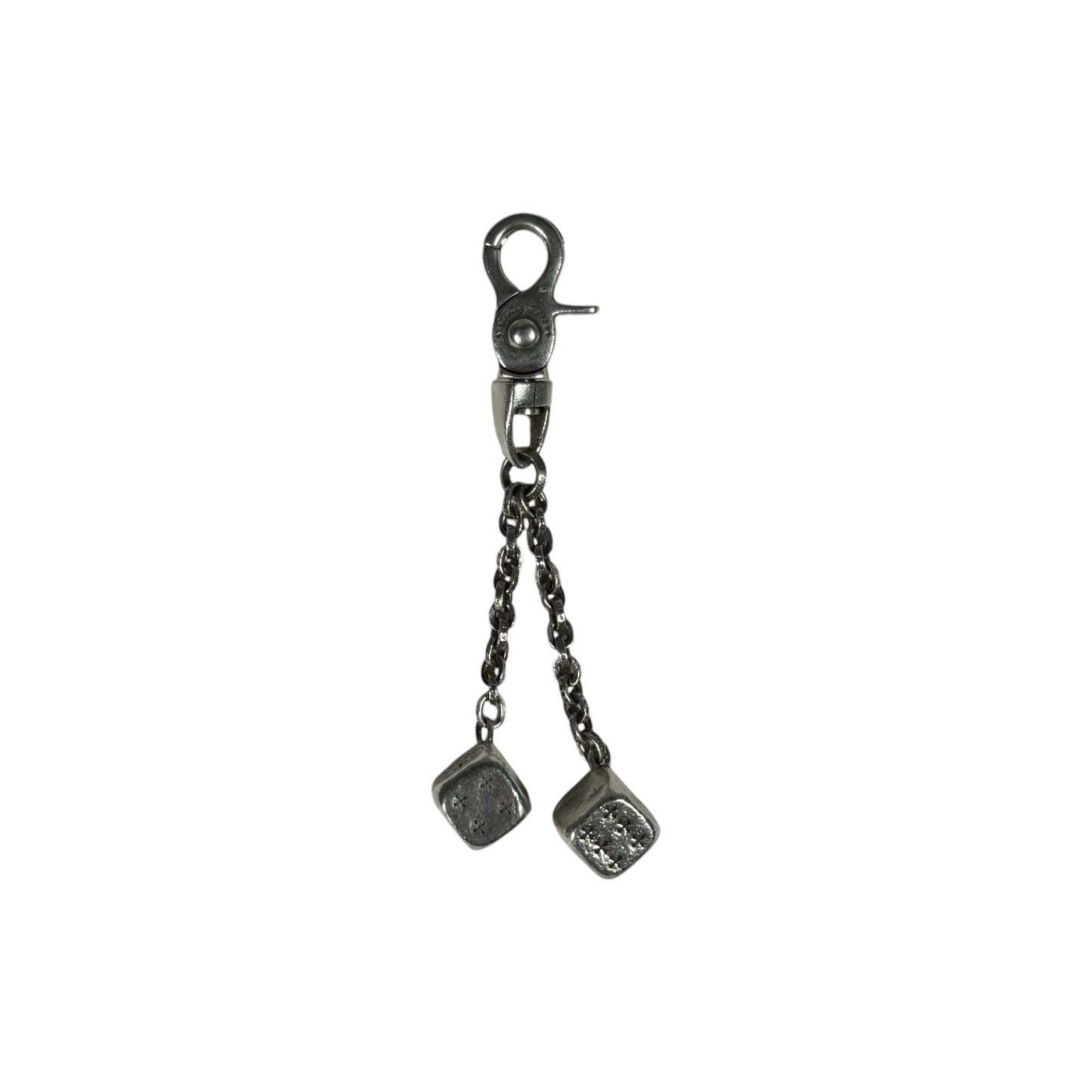 chrome hearts dice keychain