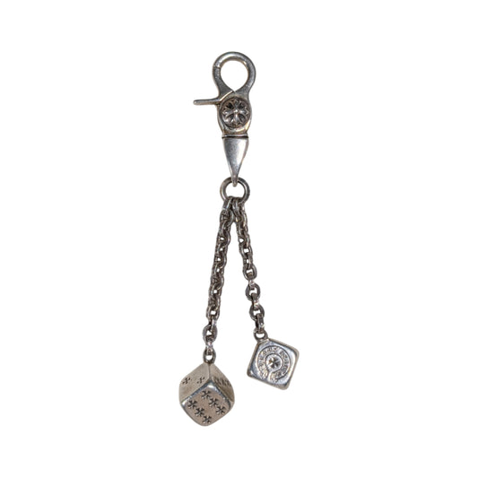 chrome hearts dice keychain