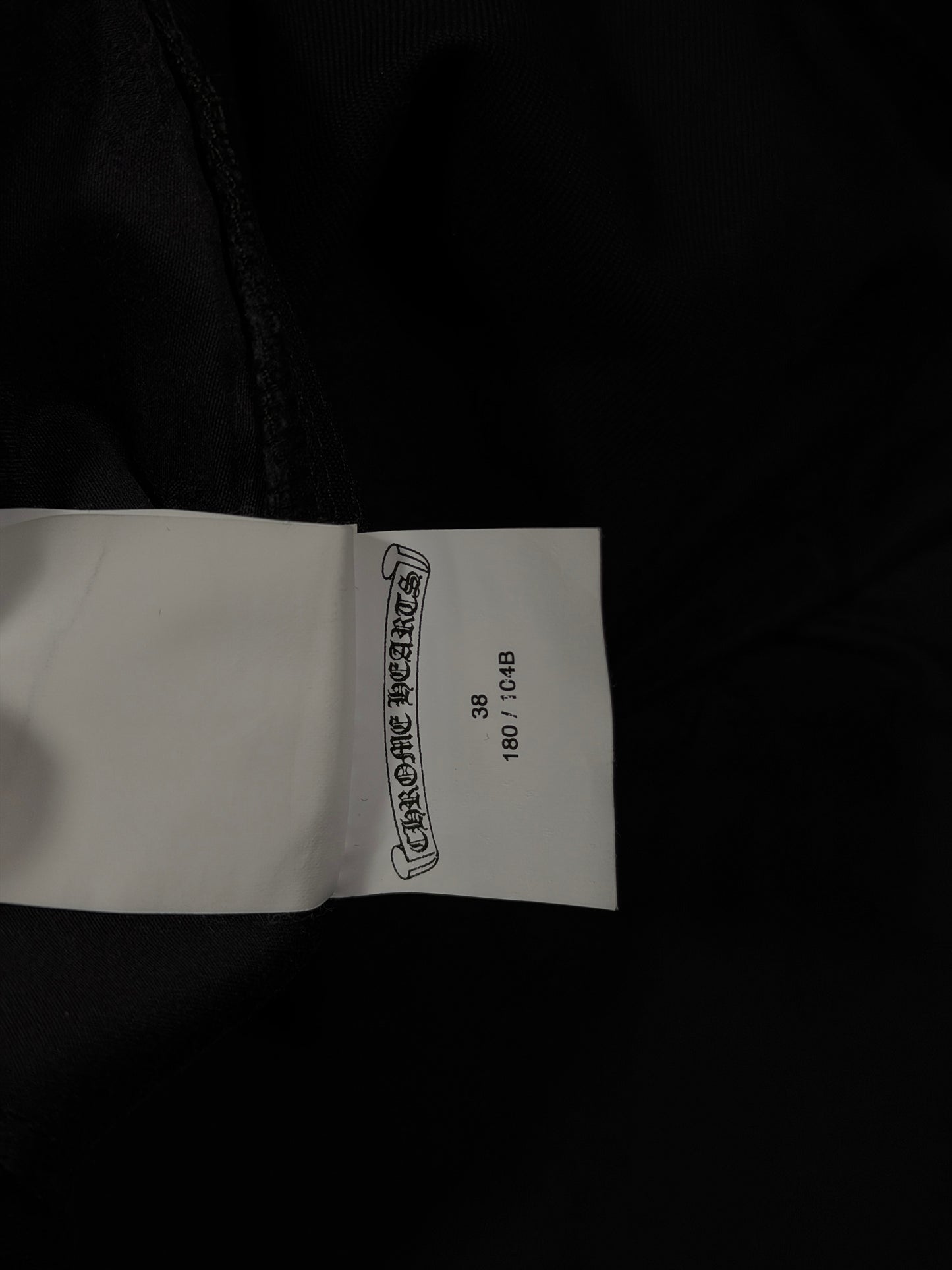 Chrome Hearts Black Cotton Carpenter Shorts Silver Hardware
