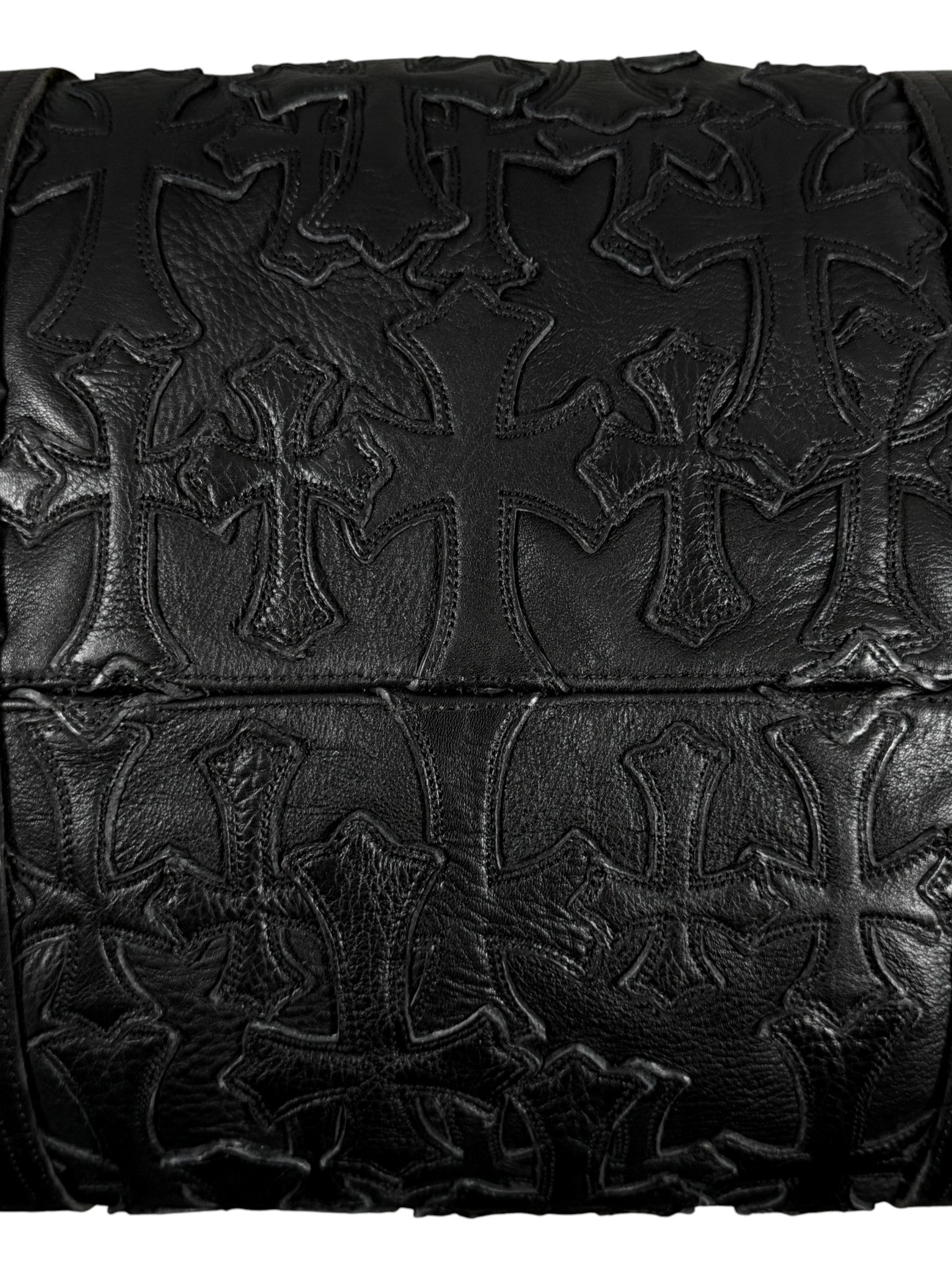 Chrome Hearts Cemetery Cross Patch Duffle Bag Large (S) Rare Collectible