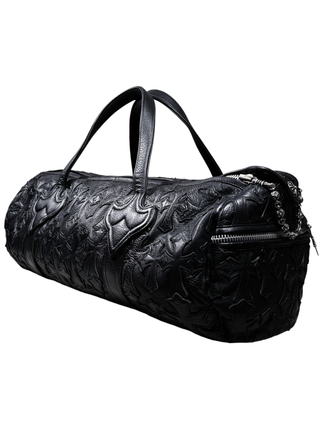Chrome Hearts Cemetery Cross Patch Duffle Bag Large (S) Archival