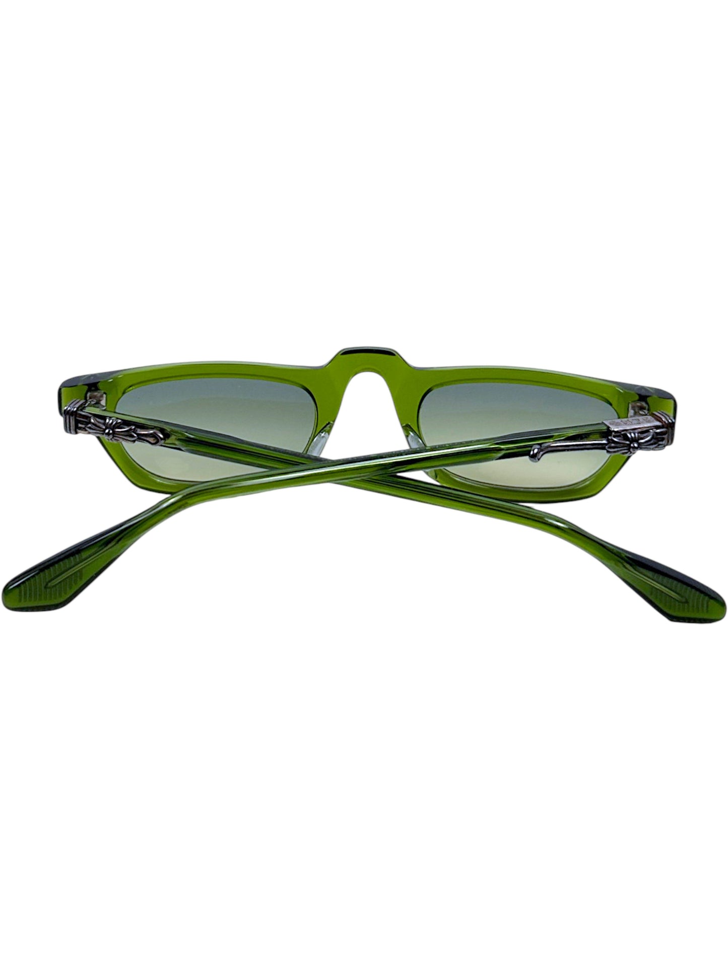 Cross Star Screw Temple Chrome Hearts Green ED-U-CUNTATION Sunglasses