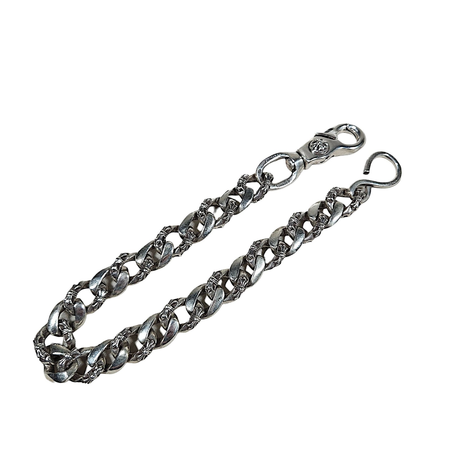 Chrome Hearts fancy link wallet chain