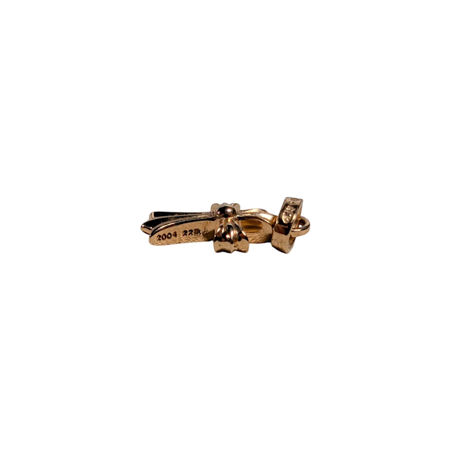 Blue Sapphire 22k Gold Baby Fat Pendant