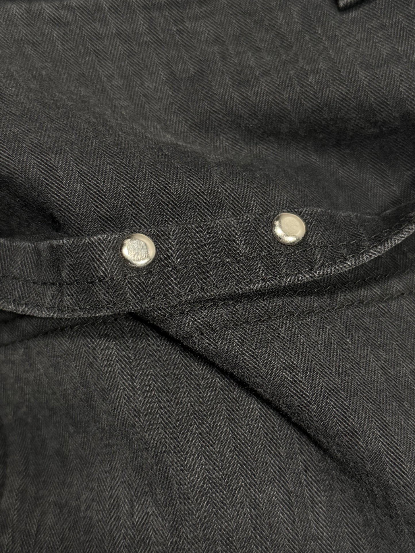 Herringbone Carpenter Pants Grey