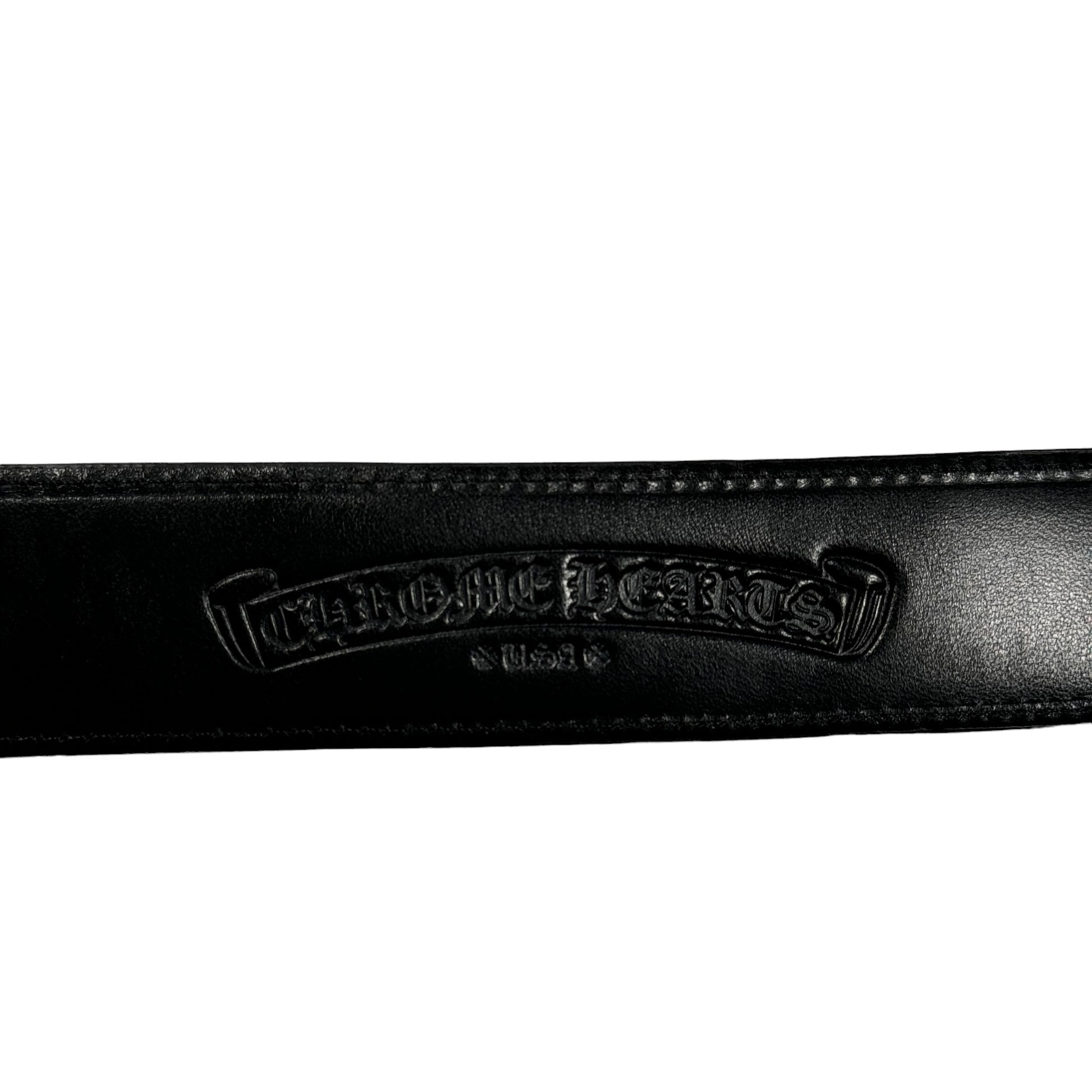 men's chrome hearts belt