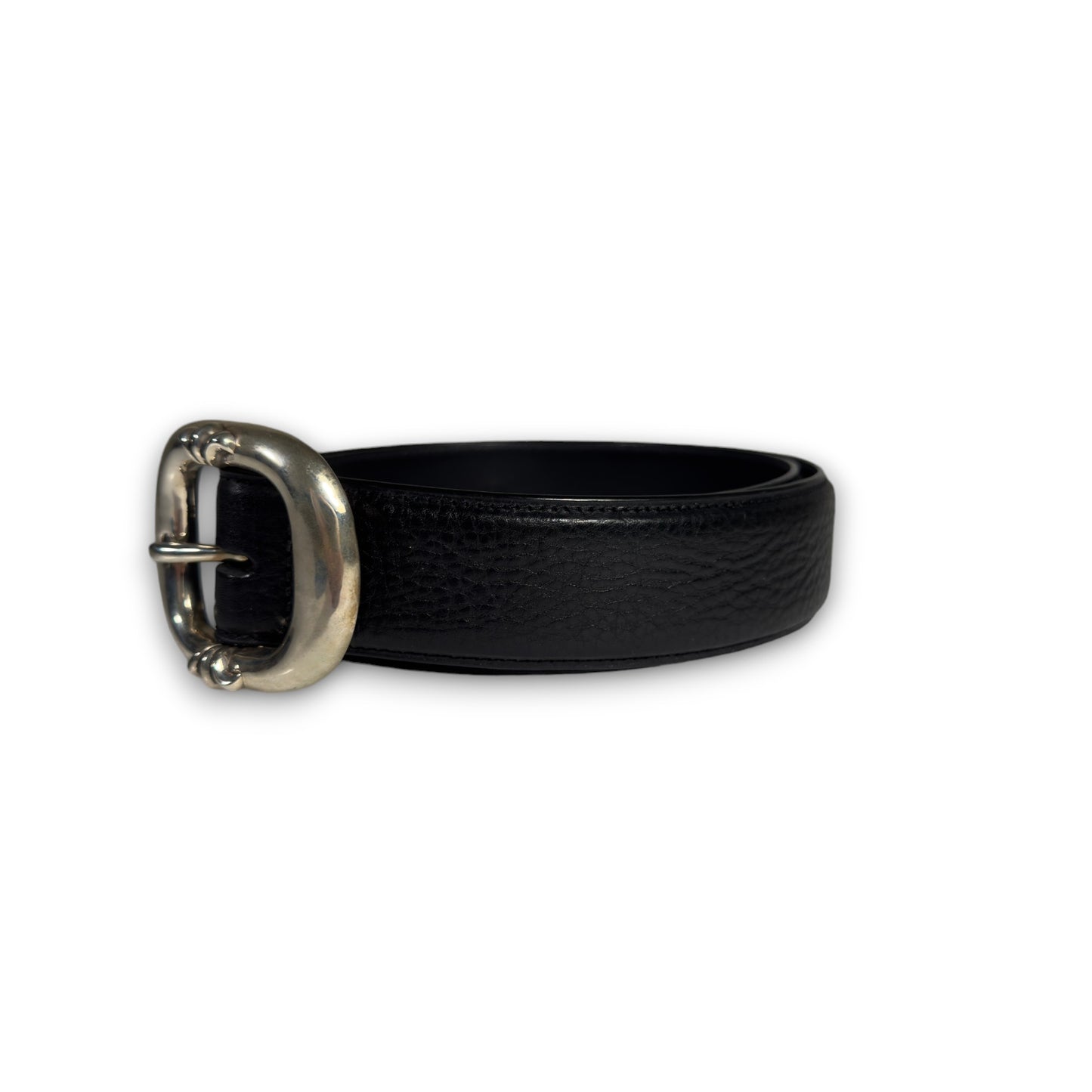 Black Leather Gunslinger Belt