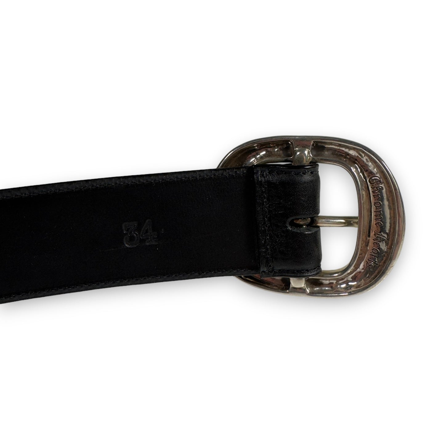 Black Leather Gunslinger Belt