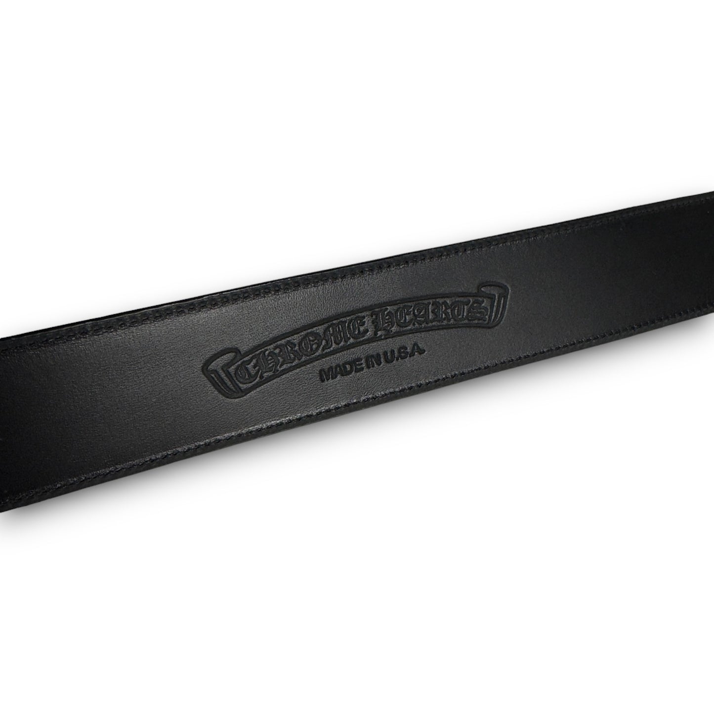 Black Leather Gunslinger Belt