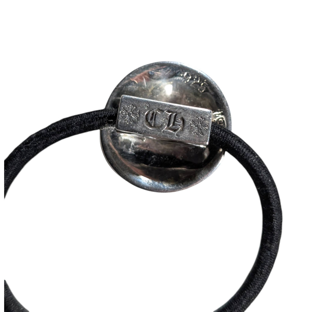 Chrome Hearts .925 Silver Fleur De Lis Hair Tie / Bracelet Archival