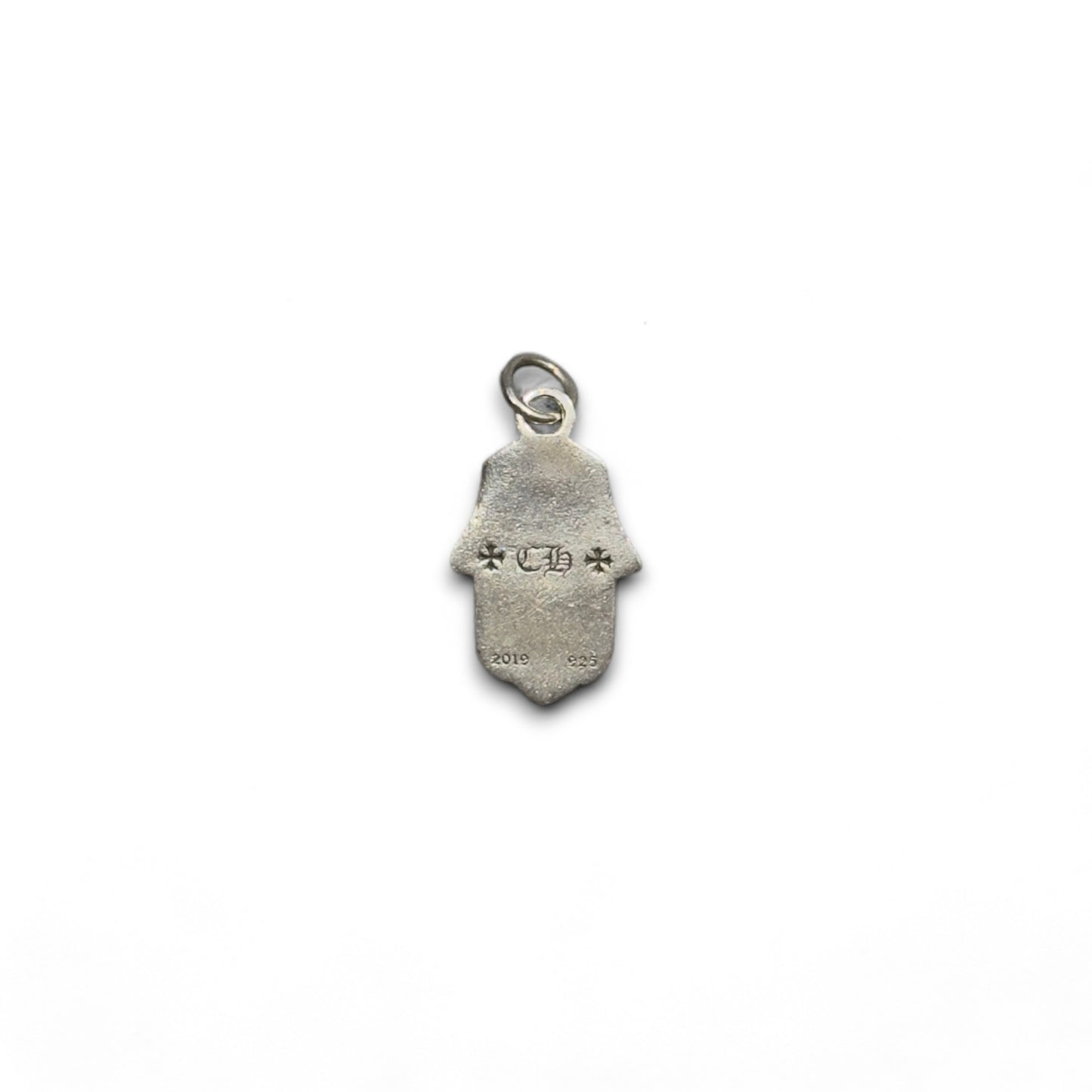 Pave Diamond Hamsa Hand Pendant