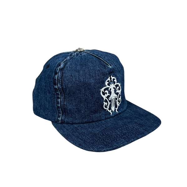 Chrome Hearts Blue Denim Dagger Hat | YP Collective