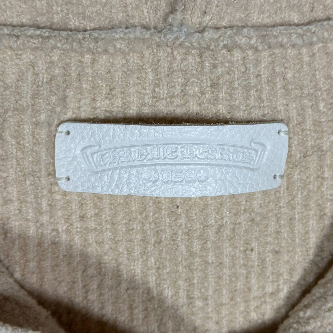 Chrome Hearts Cashmere Cheetah Patch Hoodie