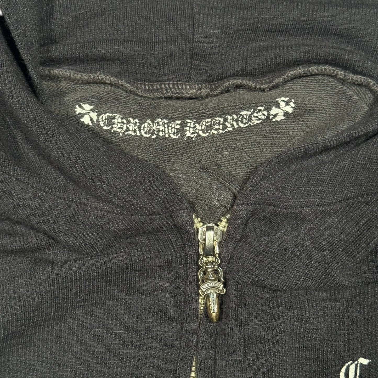 chrome hearts zip up