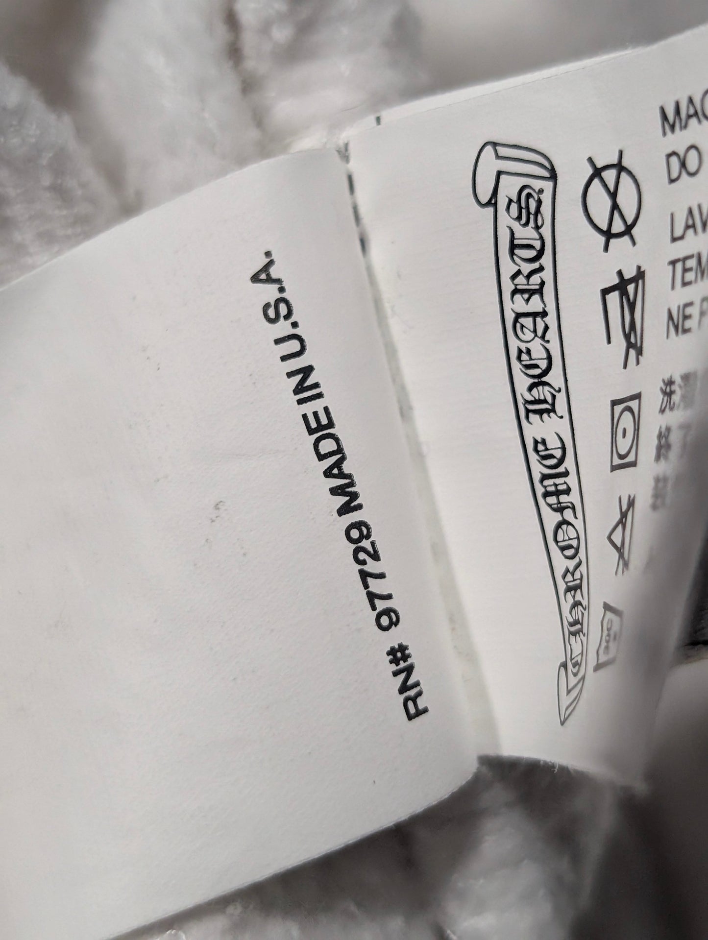 Vertical Logo Zip Up Hoodie