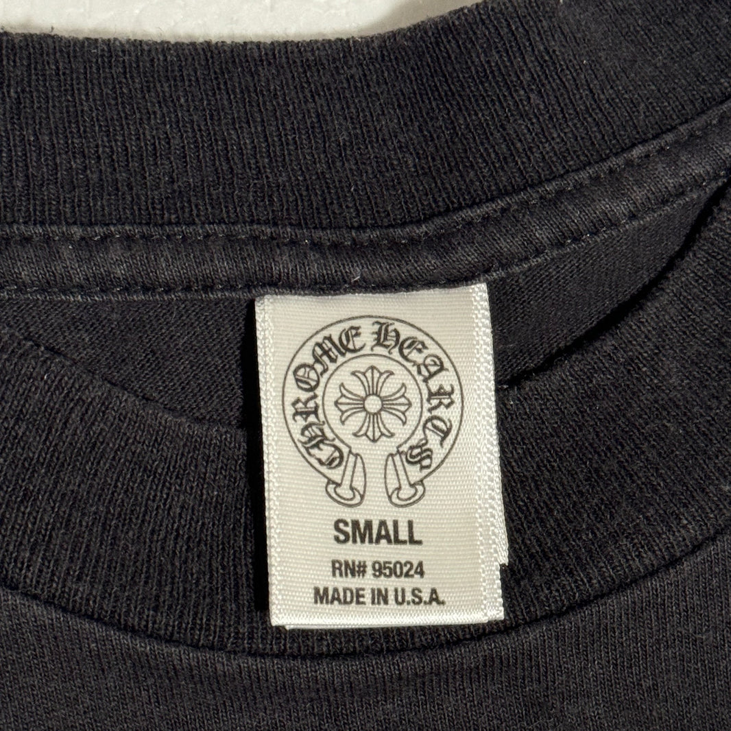 Chrome Hearts Vintage 'Staff' Horseshoe Pocket T-Shirt Verified YP Collective