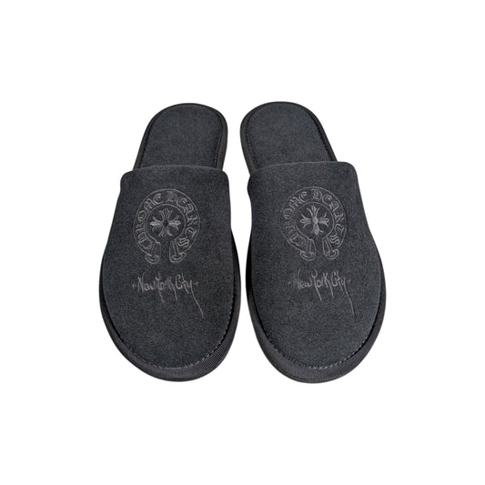 Chrome Hearts Hotel Slippers New York City Exclusive Authentic Slides