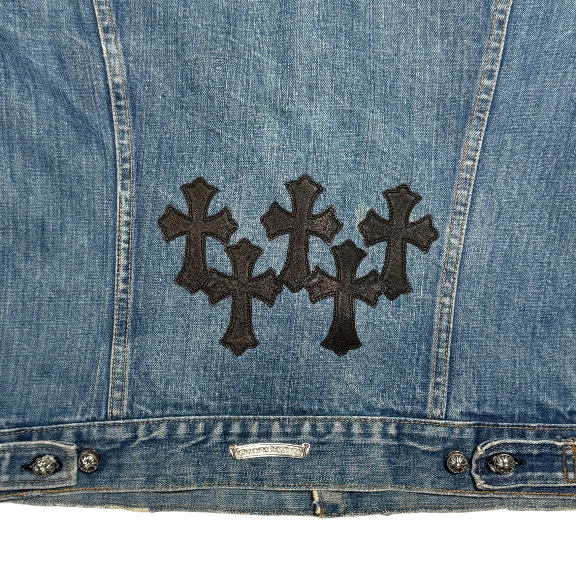 chrome hearts jeans jacket