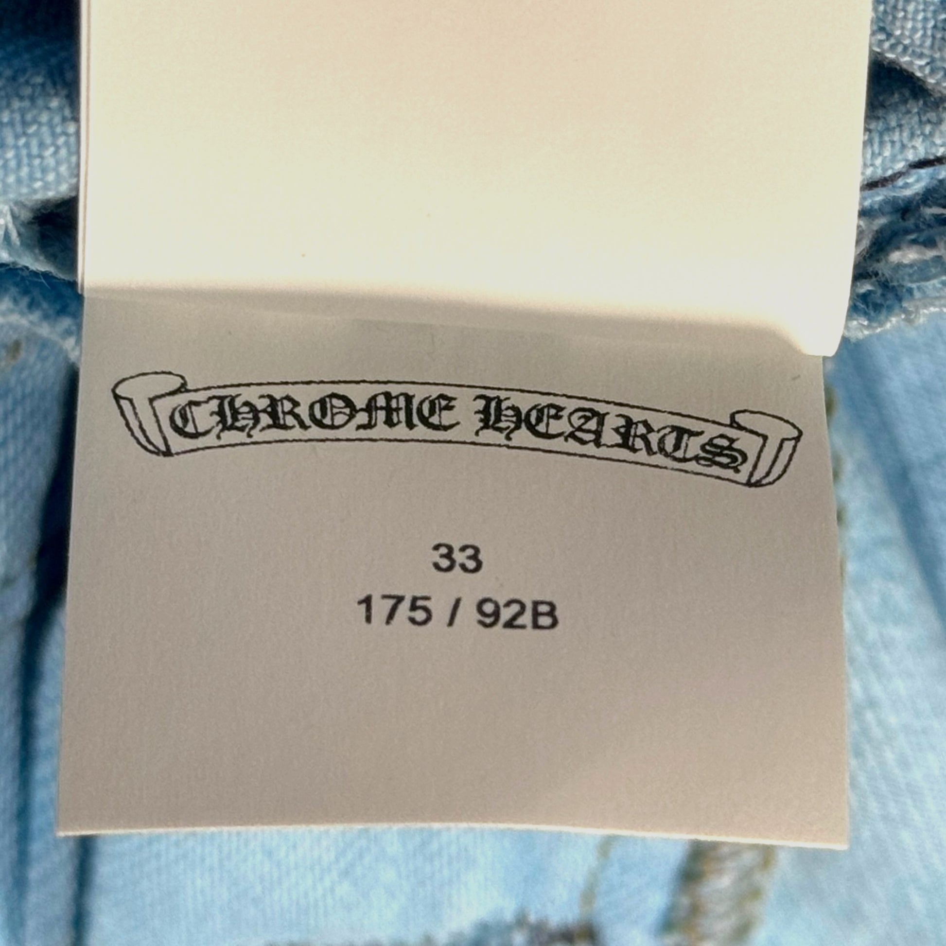 jeans chrome hearts