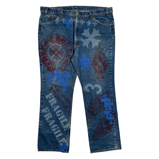 chrome hearts jeans
