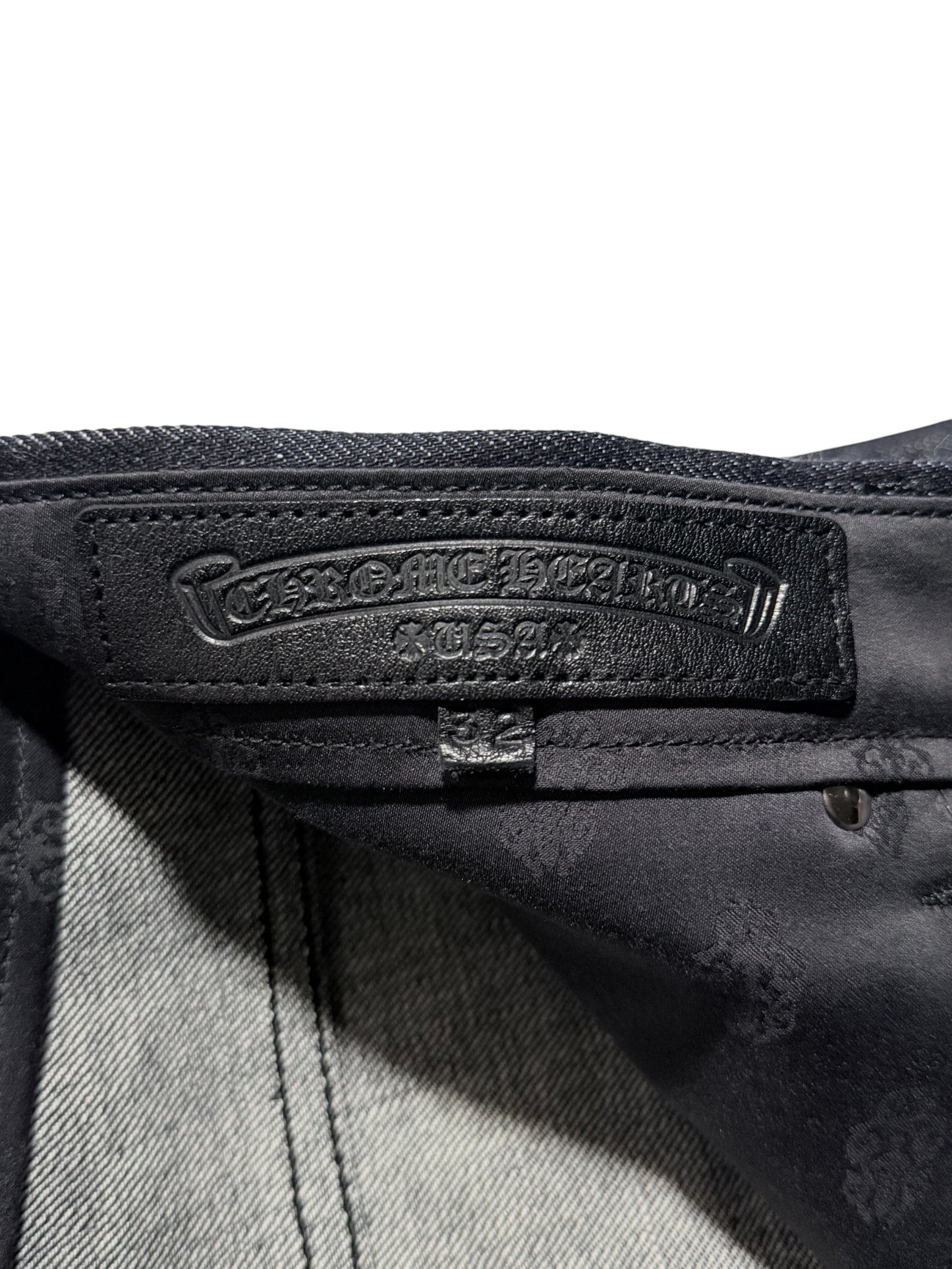 Chrome Hearts KS Jeans Selvedge Denim Rare Collectible