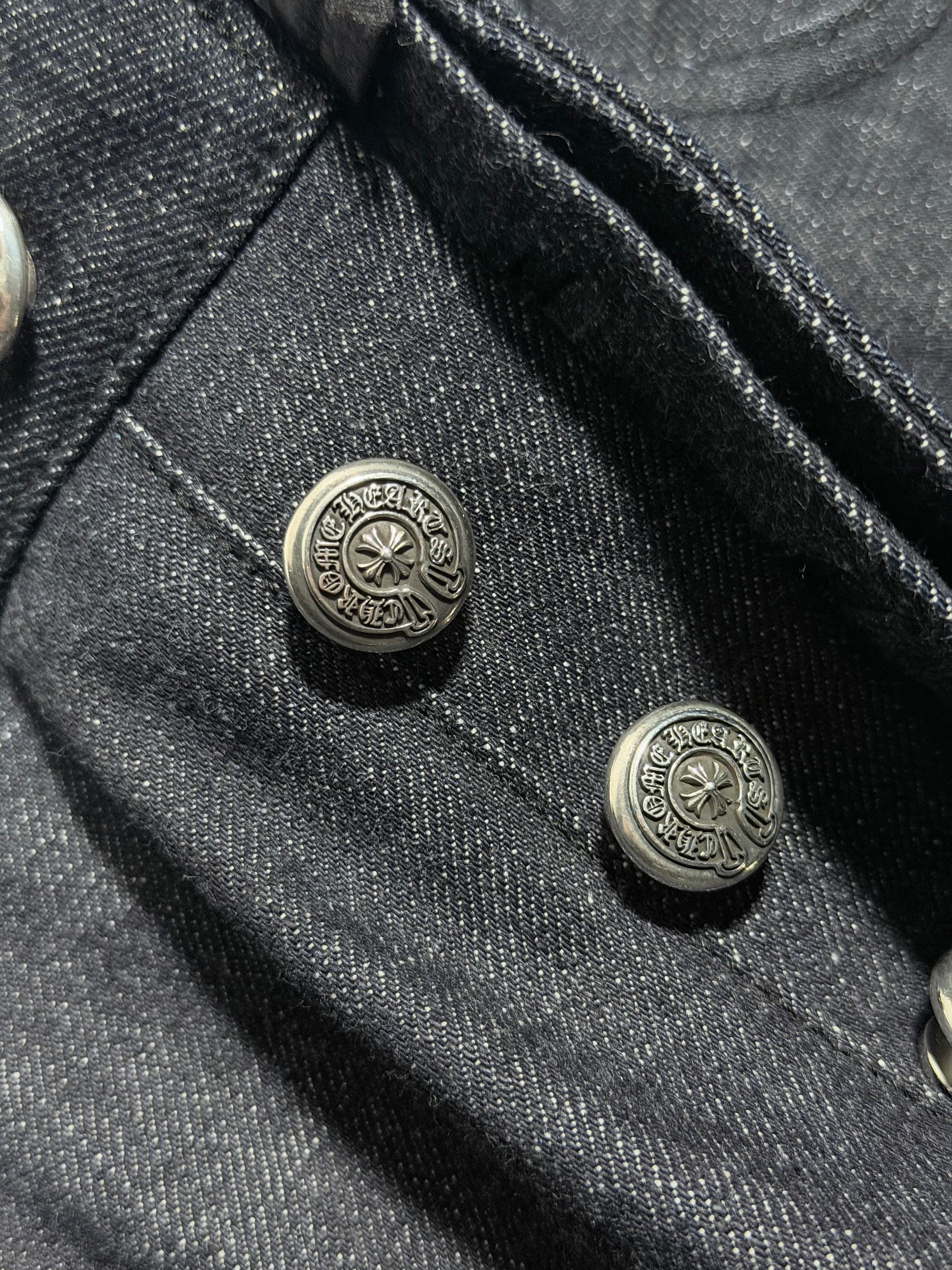 Chrome Hearts KS Jeans Selvedge Denim Genuine
