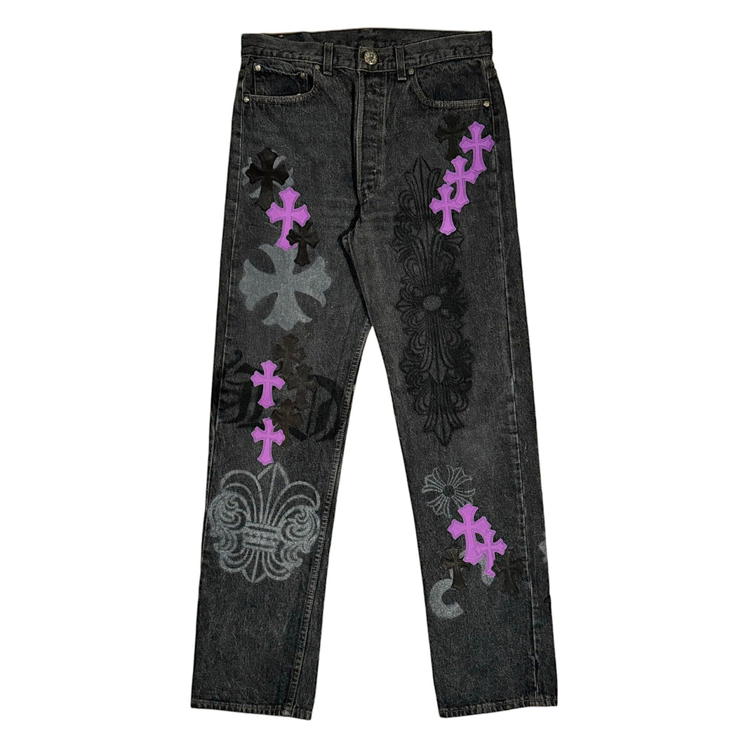 chrome hearts jeans