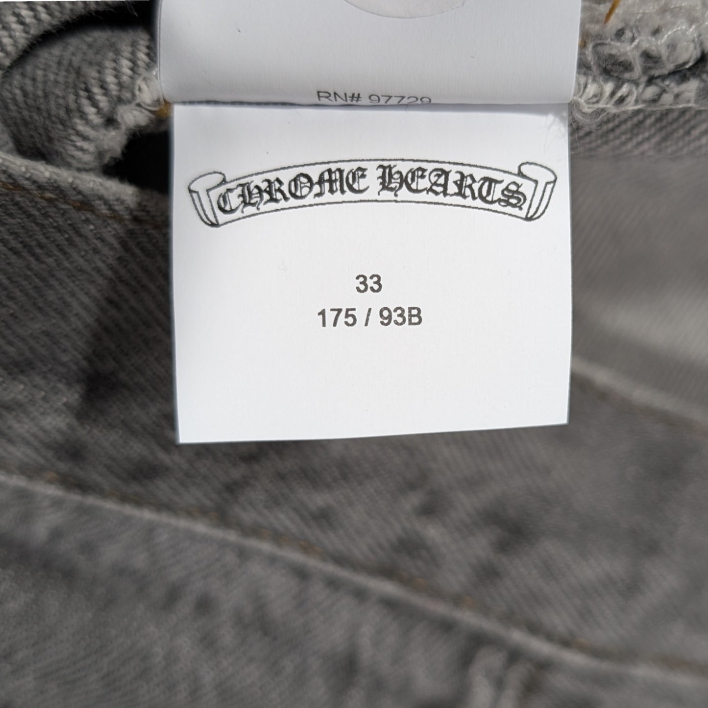 Grey Vintage Levi's Cross Patch Jeans