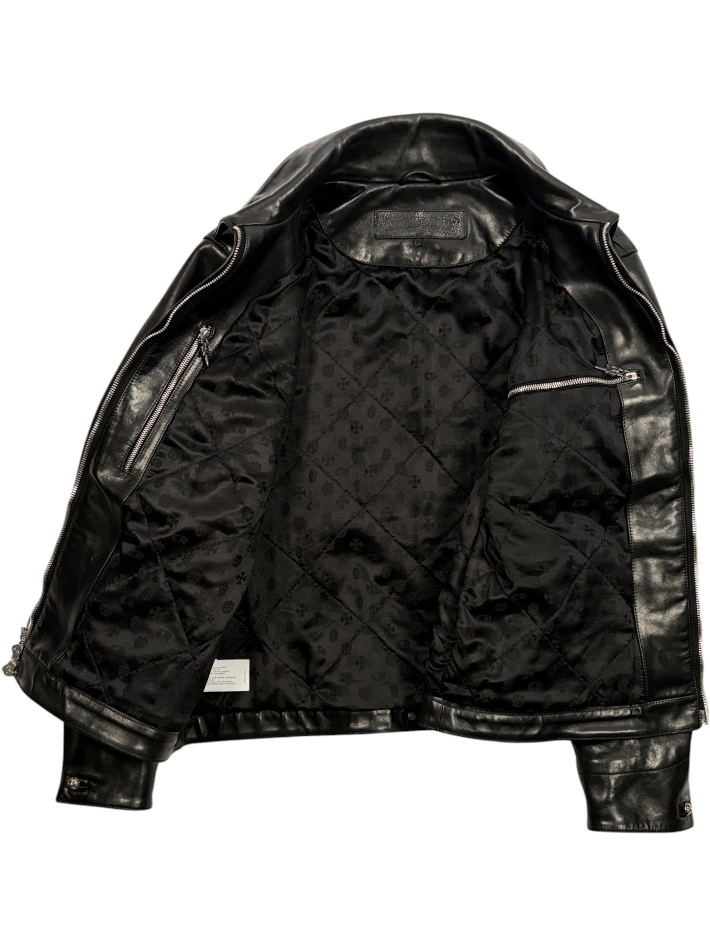 Quilted Cross Monogram Silk Lining Chrome Hearts KB24 Jacket