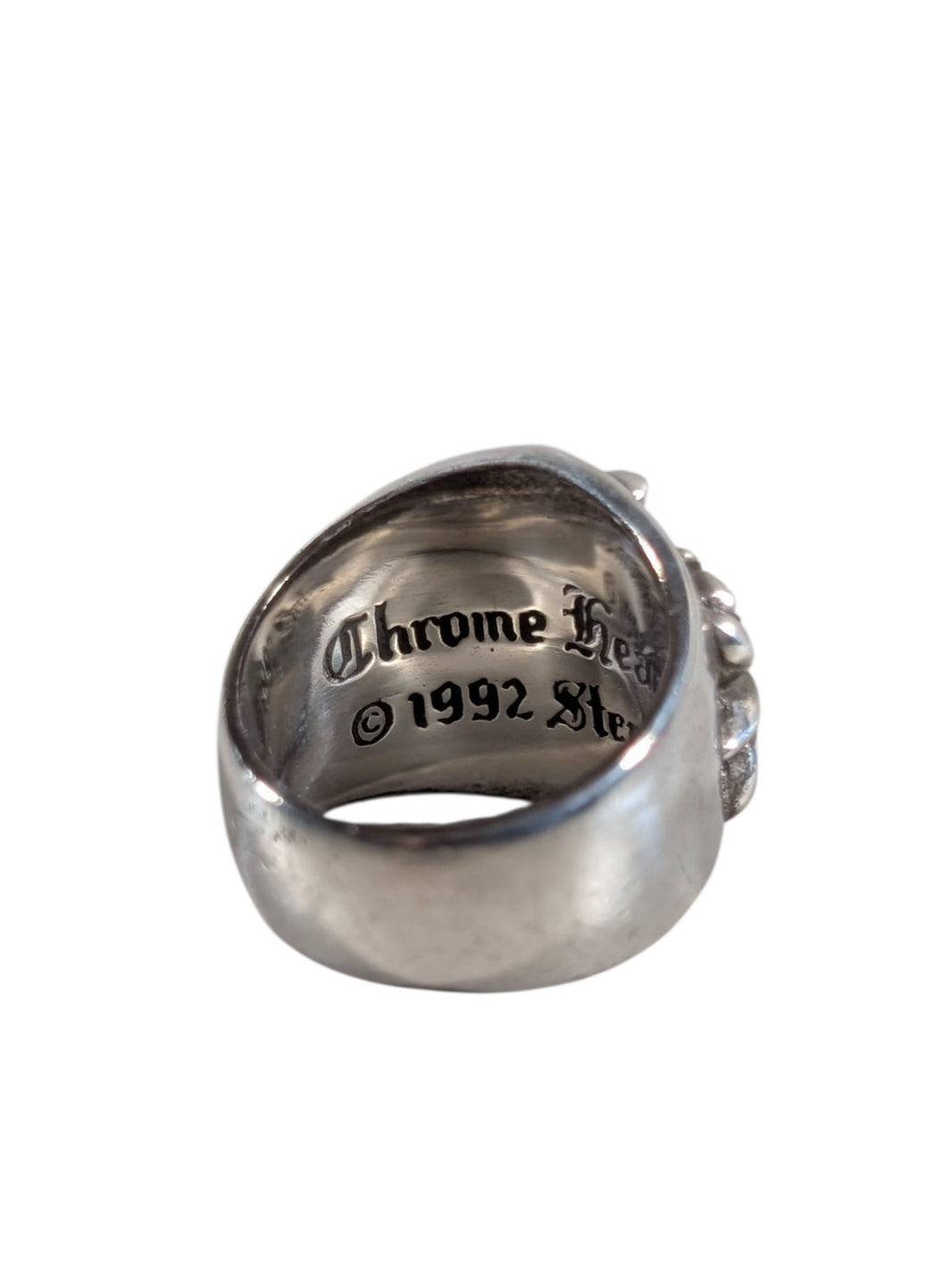 Chrome Hearts Silver Keeper Ring Archival