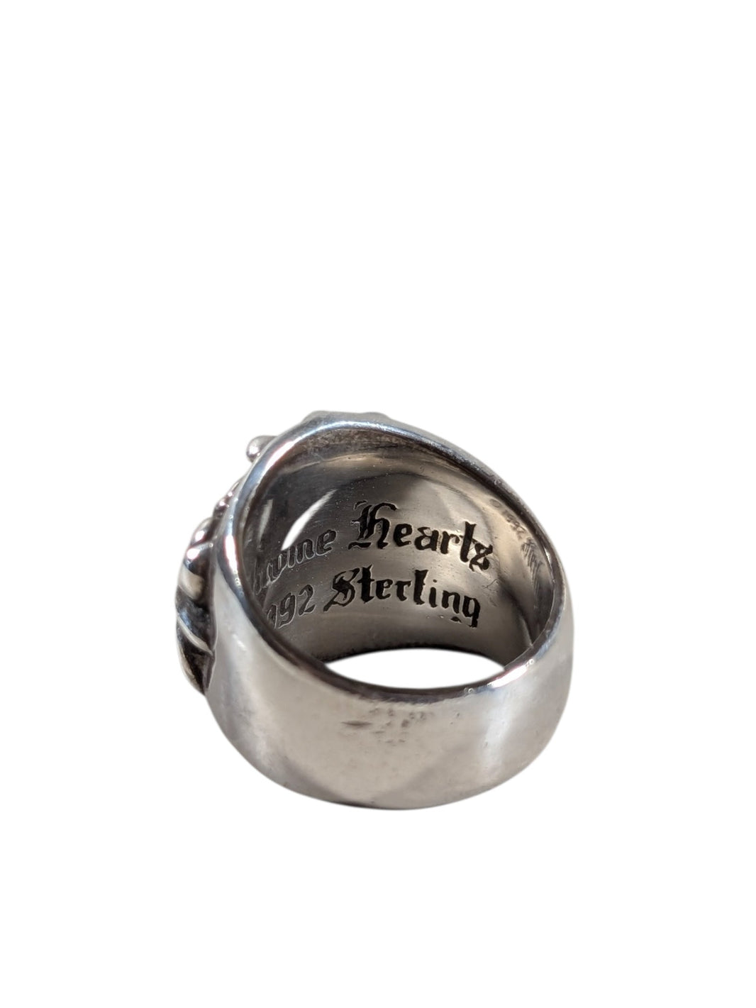 Chrome Hearts Silver Keeper Ring Authenticated Designer