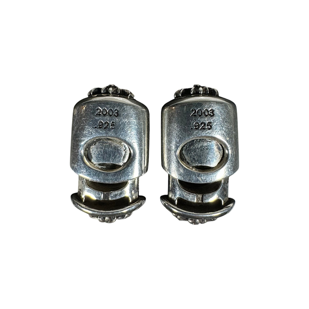 Chrome Hearts Silver Lace Locks Sterling Silver Hardware