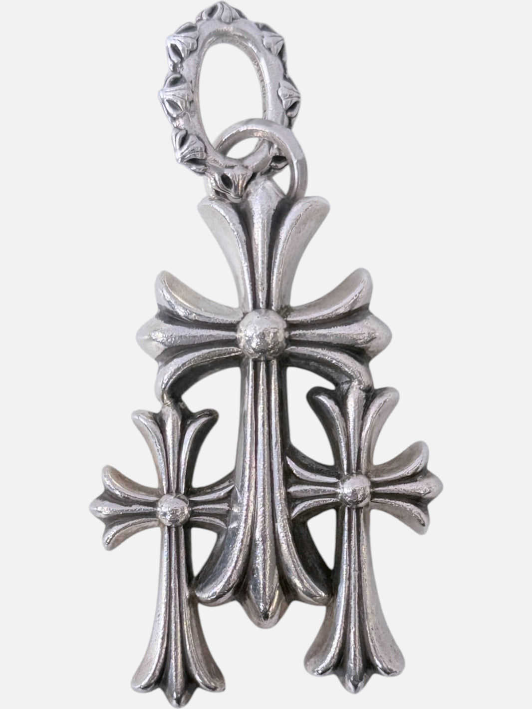 Chrome Hearts Large Triple Cross Pendant .925 Silver