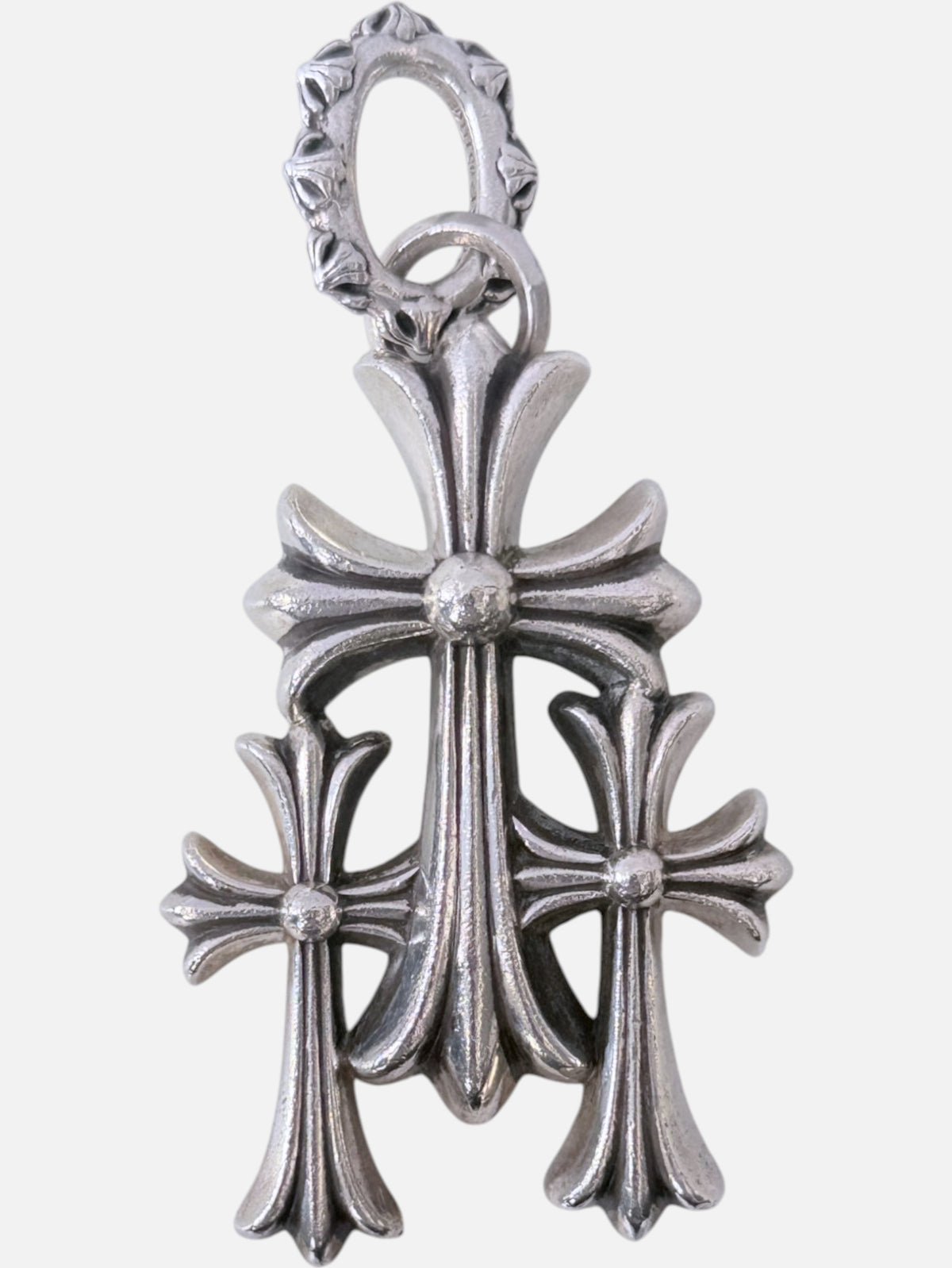 Chrome Hearts Large Triple Cross Pendant .925 Silver