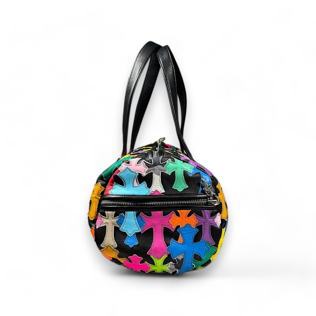 Chrome Hearts 1/1 Multi Color Cross Patch Tiny Duffle Authenticated Designer