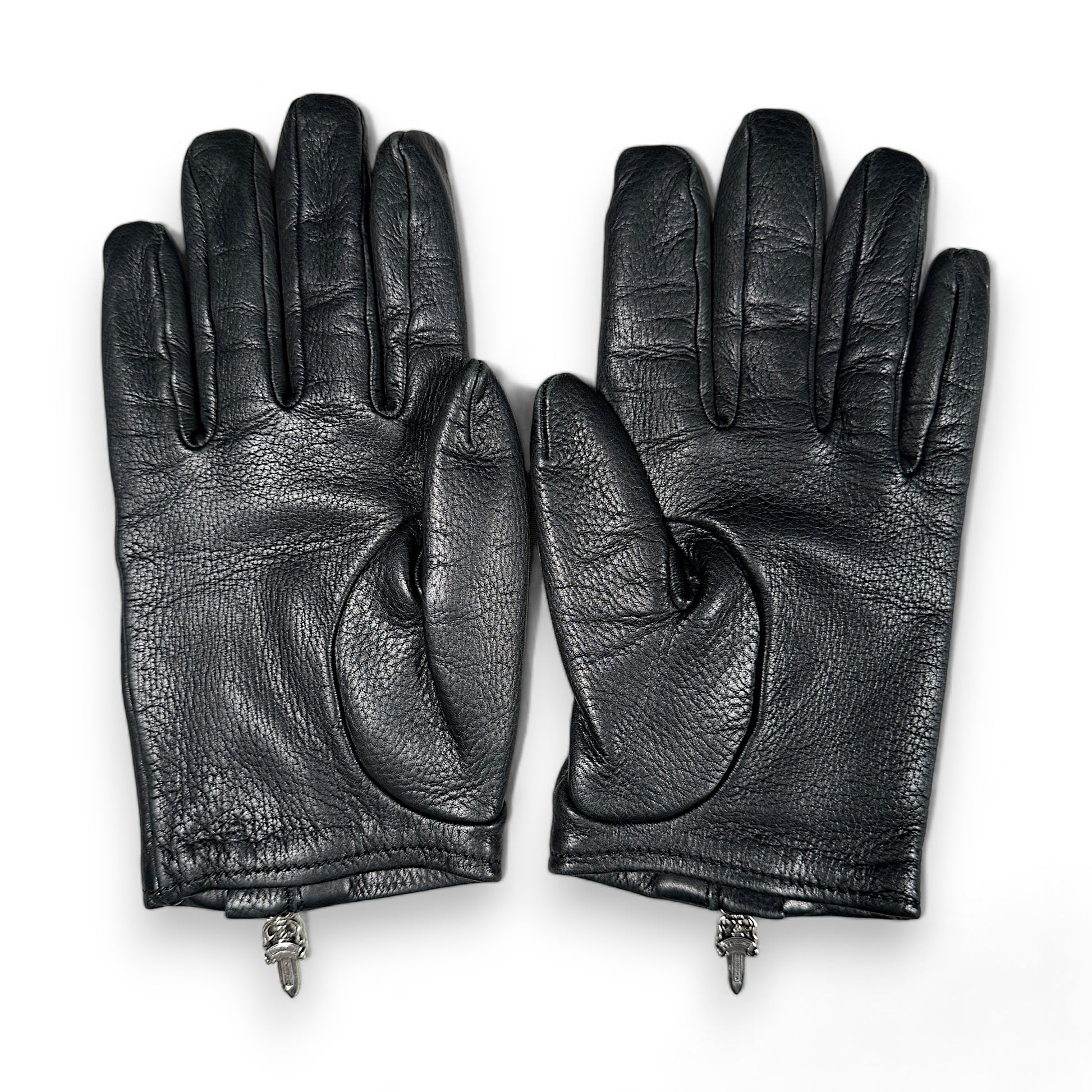 Chrome hearts leather gloves