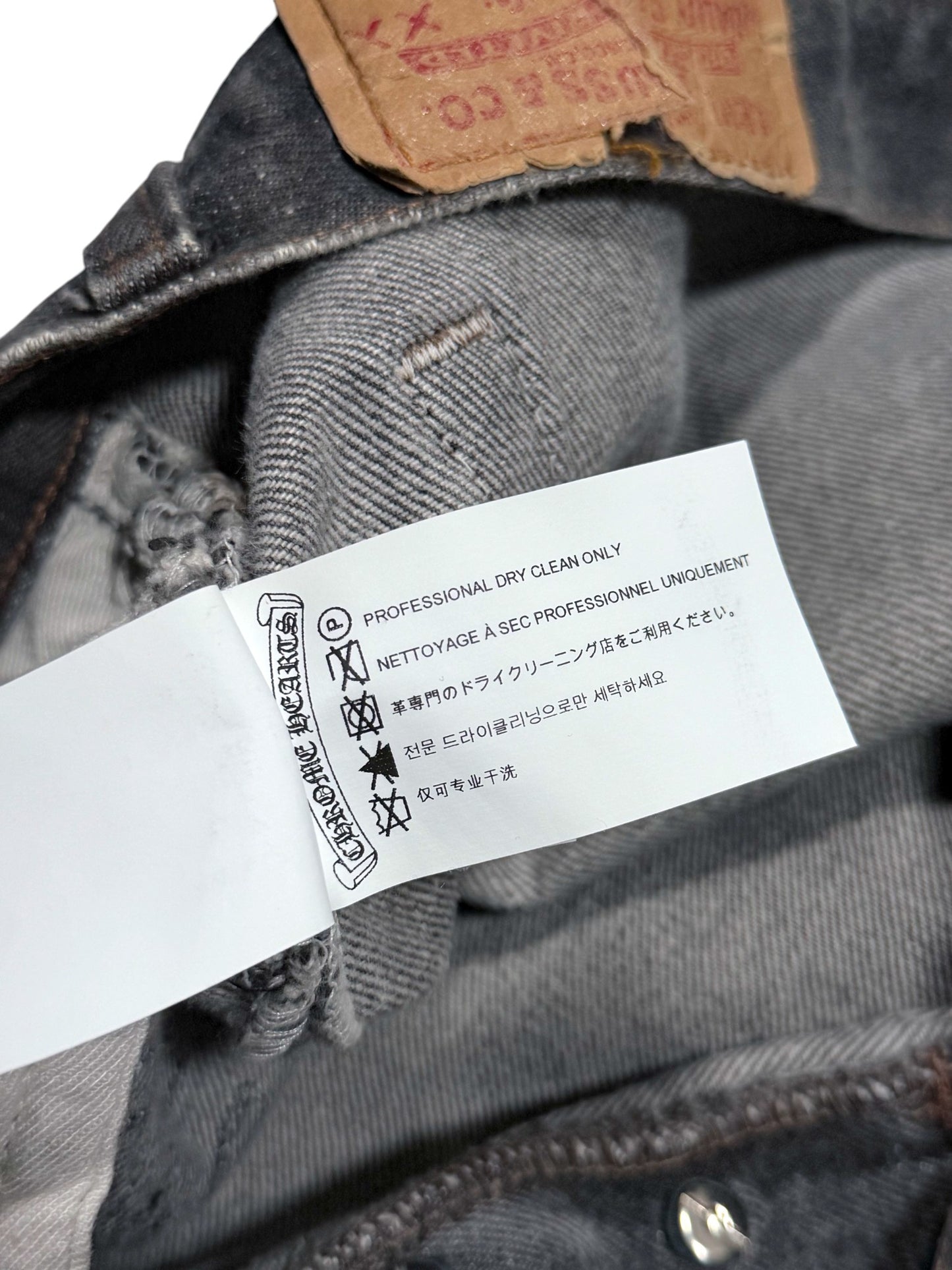 1/1 Cross Patch Levi's 501 Jeans