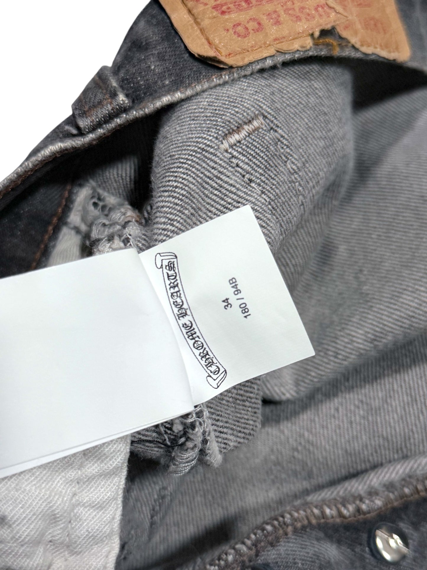 1/1 Cross Patch Levi's 501 Jeans