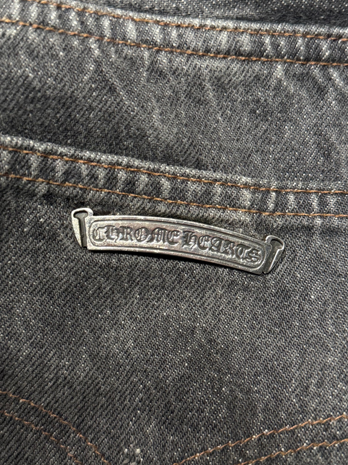 Chrome Hearts 1/1 Cross Patch Levi's 501 Jeans Sourced and Verified