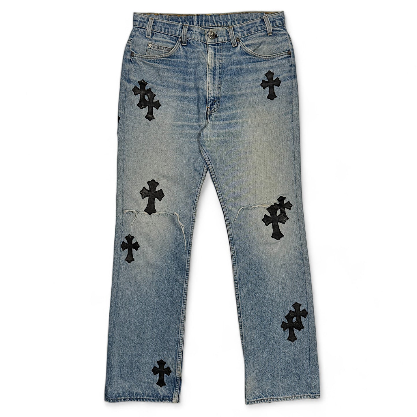 Blue Cross Patch Levi's Jeans
