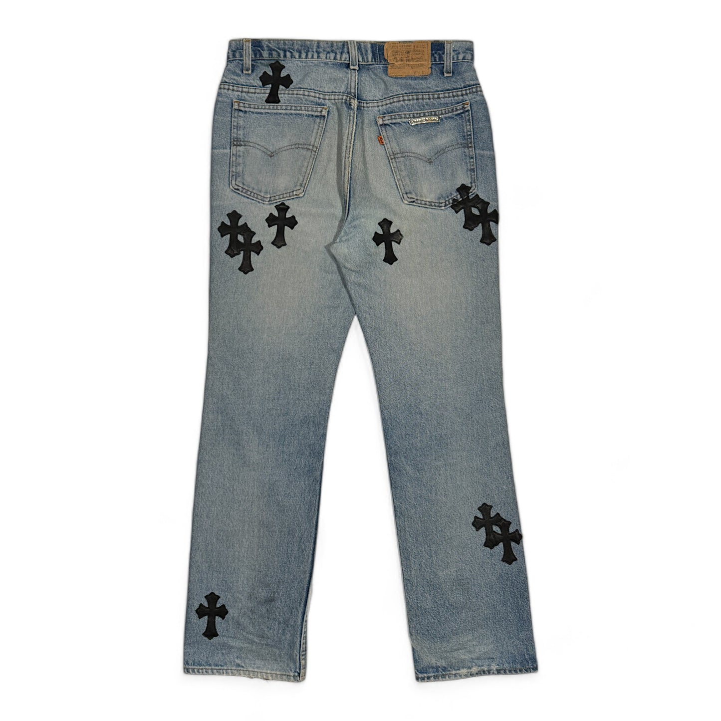 Blue Cross Patch Levi's Jeans