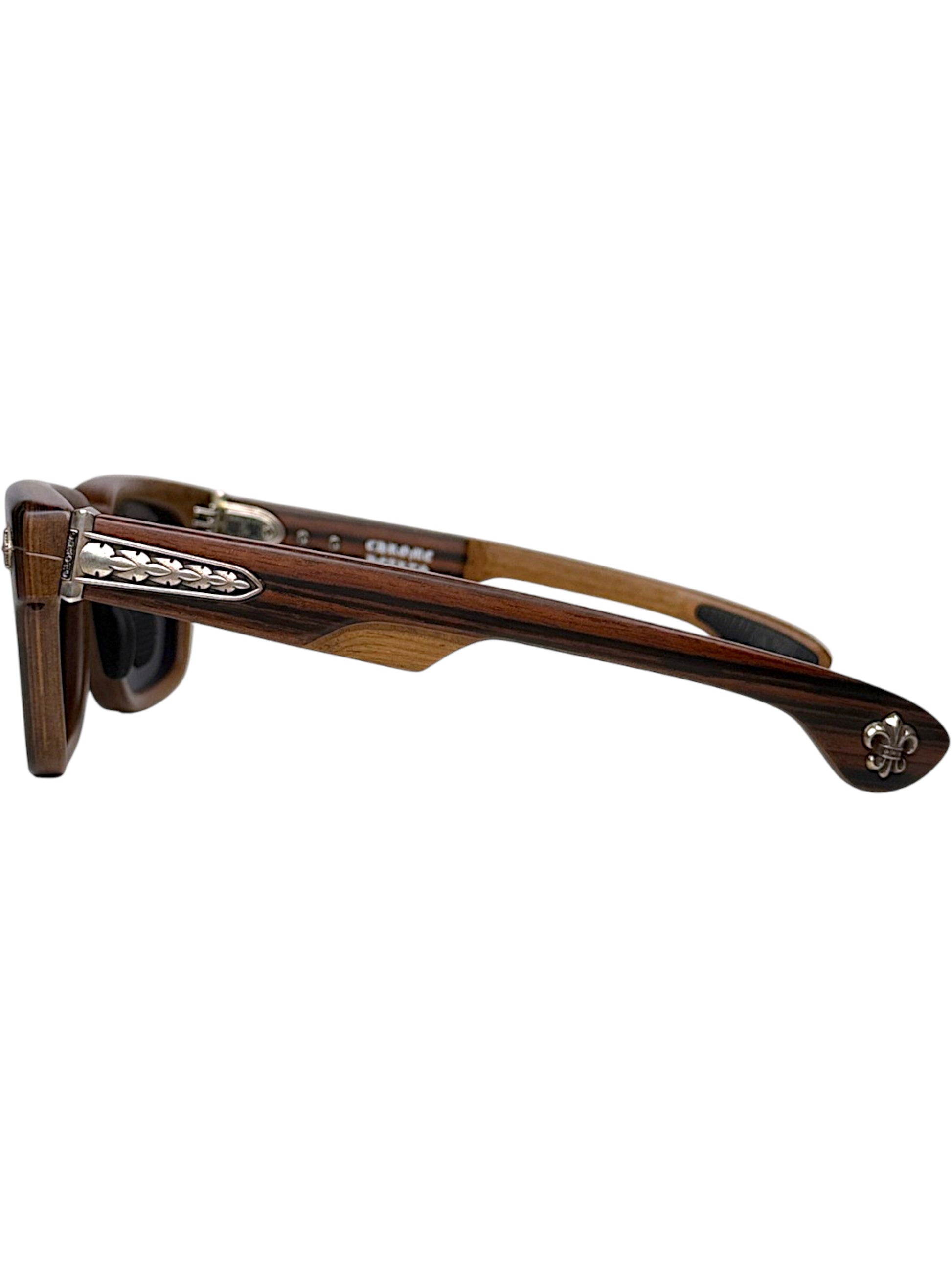 Chrome Hearts Lilith Sunglasses Silver Dagger Temple Accent