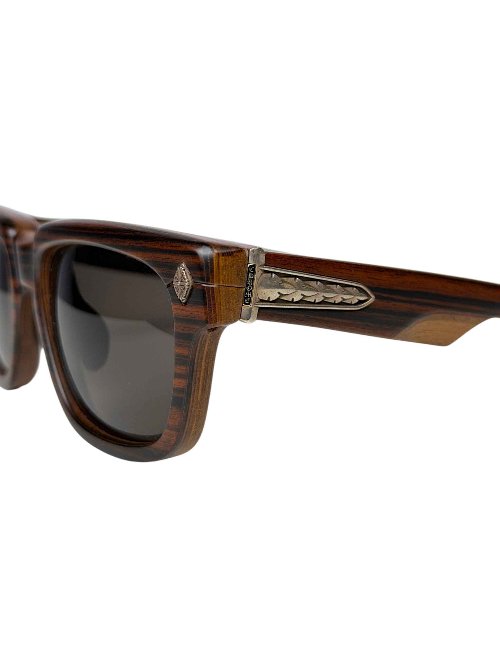 Sterling Silver Dagger Temple on Chrome Hearts Lilith Sunglasses