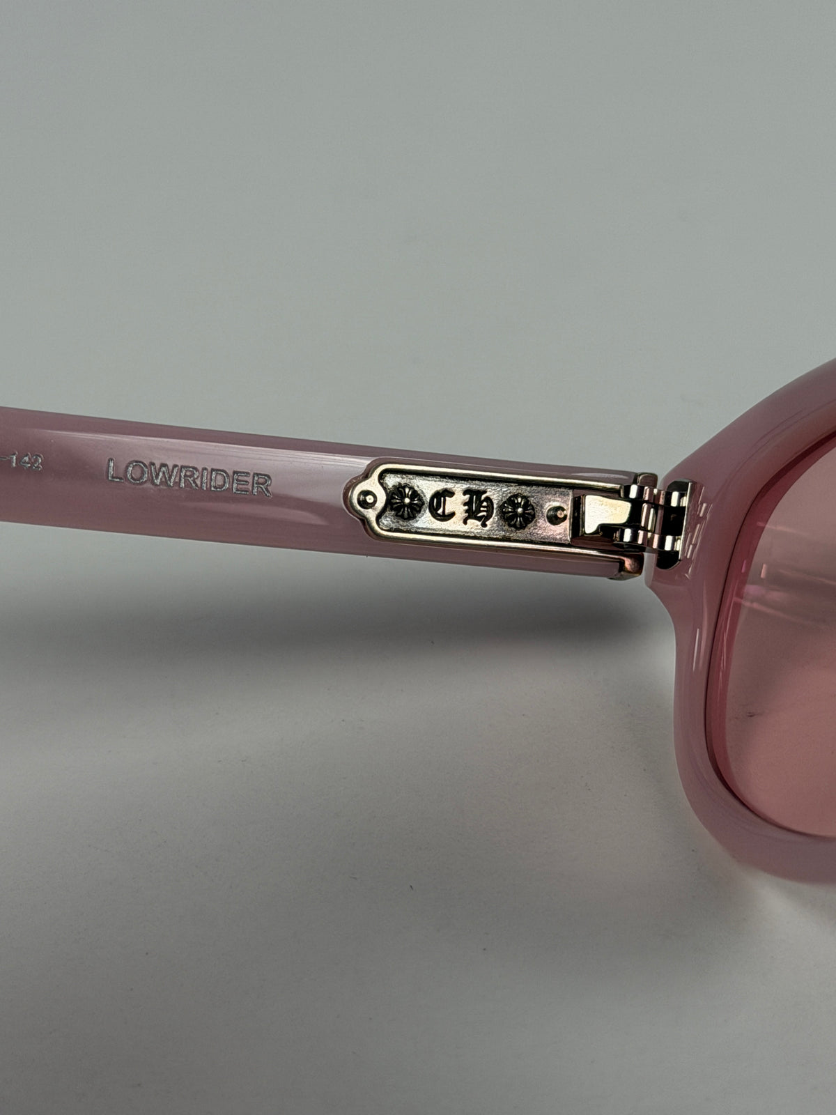 Chrome Hearts CH Plus Hinge Plate Baby Pink Lowrider Frames