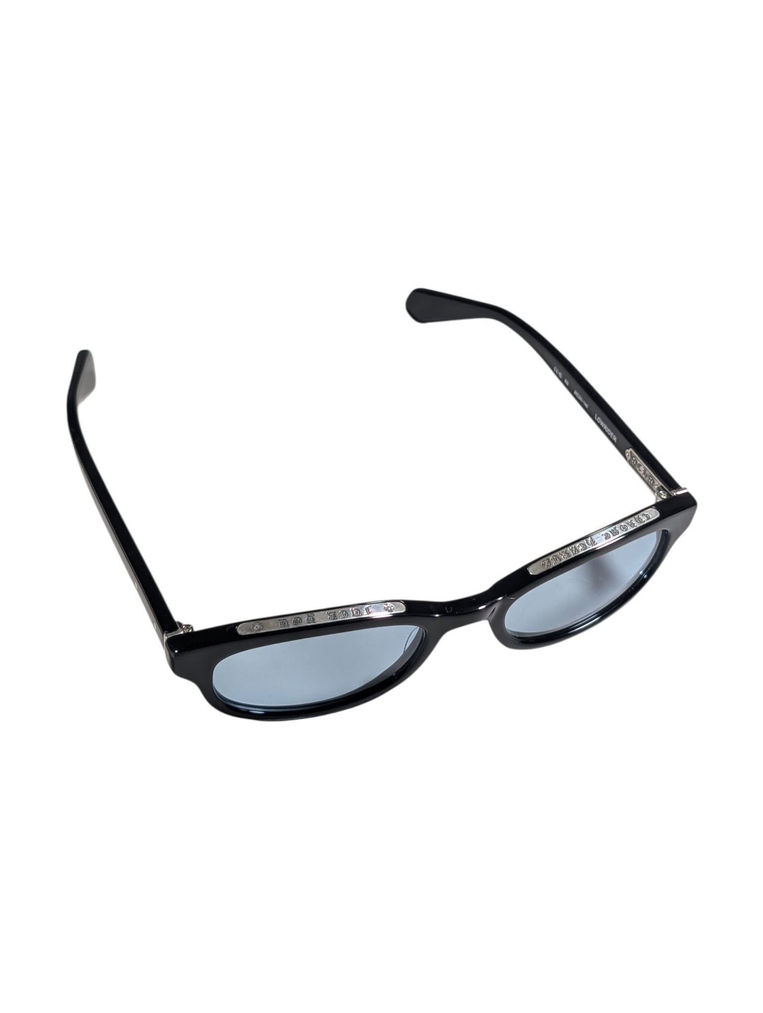 Chrome Hearts Lowrider Sunglasses .925 Silver CH Engraved Temple Plaque